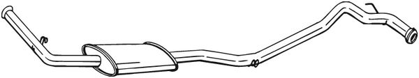 vidurinis duslintuvas - 287-313 BOSAL