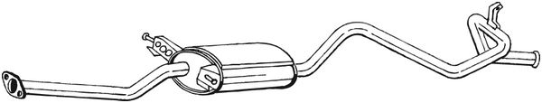 galinis duslintuvas - 288-217 BOSAL