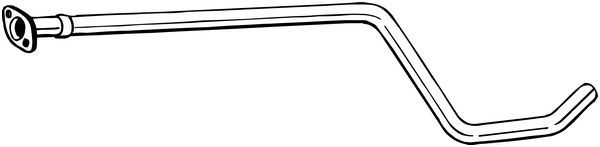 Tubo gas scarico - 800-207 BOSAL