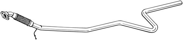 Exhaust Pipe - 953-171 BOSAL