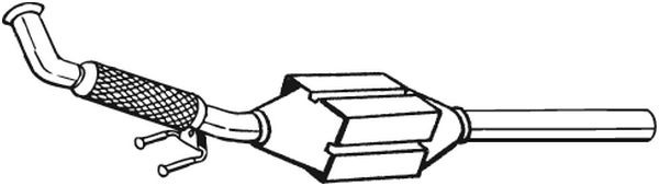 Catalytic Converter - 090-066 BOSAL