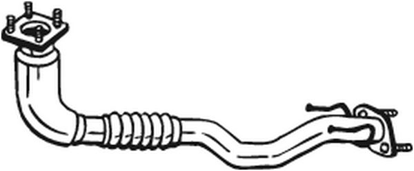 Tubo gas scarico - 750-247 BOSAL