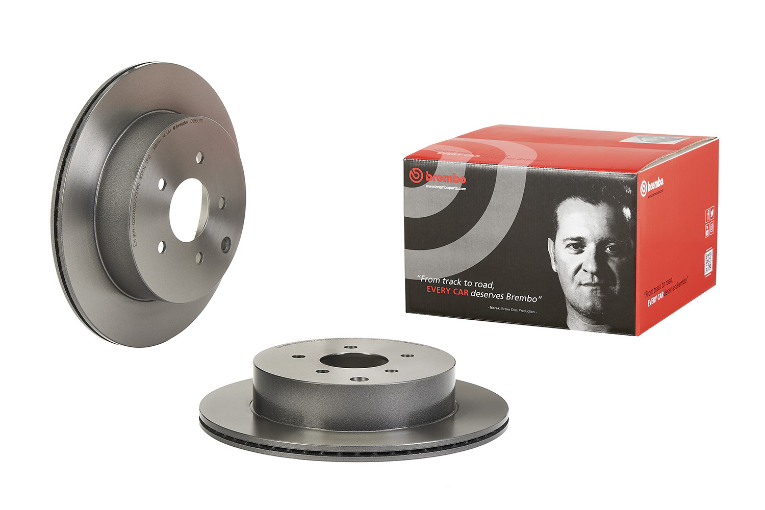 Brake Disc - 09.B531.11 BREMBO