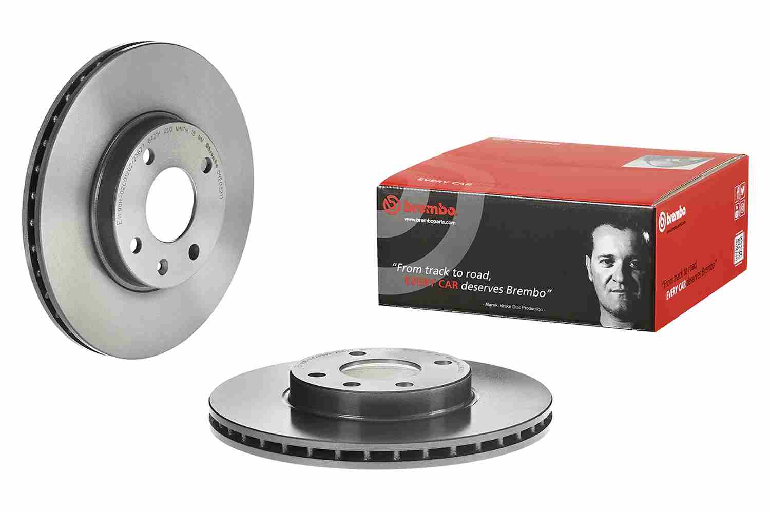 Тормозной диск - 09.E032.11 BREMBO