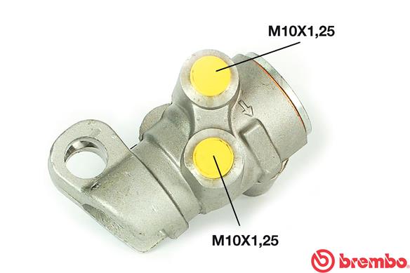 Регулятор тормозных сил - R A6 001 BREMBO