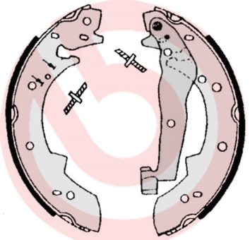 Bremsbackensatz - S 06 504 BREMBO