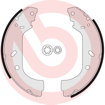Kit ganasce freno - S 23 517 BREMBO