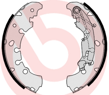 Bremsbackensatz - S 23 530 BREMBO