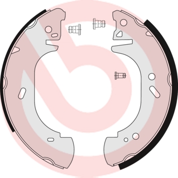 Brake Shoe Set - S 24 522 BREMBO