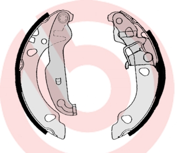 Bremsbackensatz - S 24 530 BREMBO