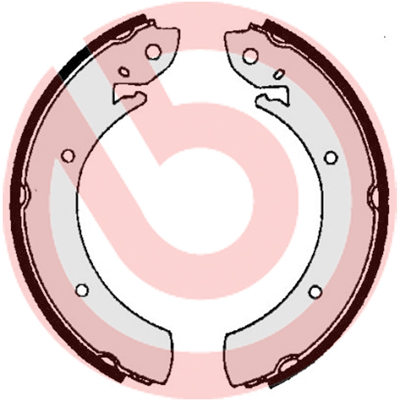 Kit ganasce freno - S 68 516 BREMBO