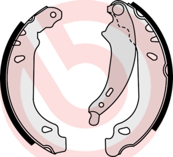 Brake Shoe Set - S 68 524 BREMBO