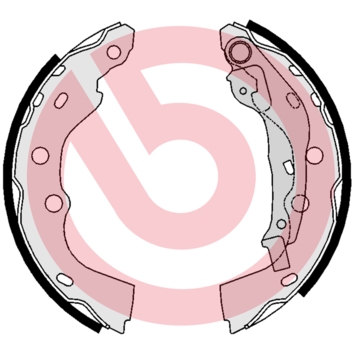 Brake Shoe Set - S 78 510 BREMBO