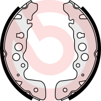 stabdžių trinkelių komplektas - S 79 521 BREMBO
