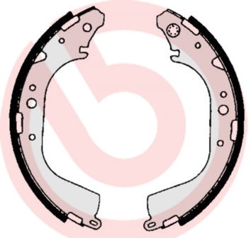 Brake Shoe Set - S 83 530 BREMBO