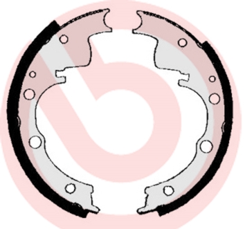 Brake Shoe Set - S A6 502 BREMBO