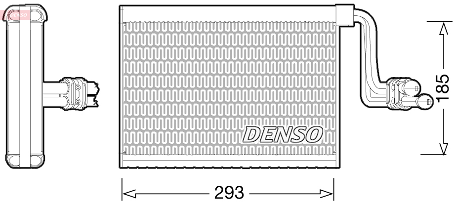 Испаритель, кондиционер - DEV05002 DENSO