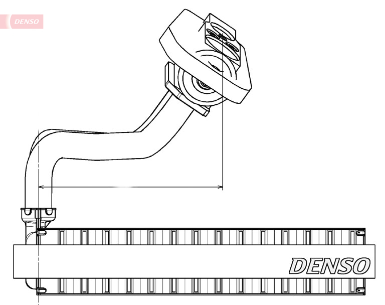 Испаритель, кондиционер - DEV09020 DENSO