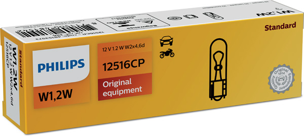 Lampadina, Luce abitacolo - 12516CP PHILIPS