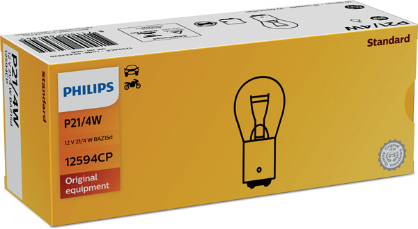 Bulb, brake/tail light - 12594CP PHILIPS