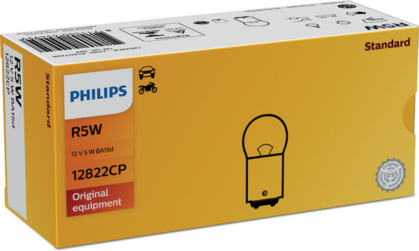 Bulb, indicator - 12822CP PHILIPS