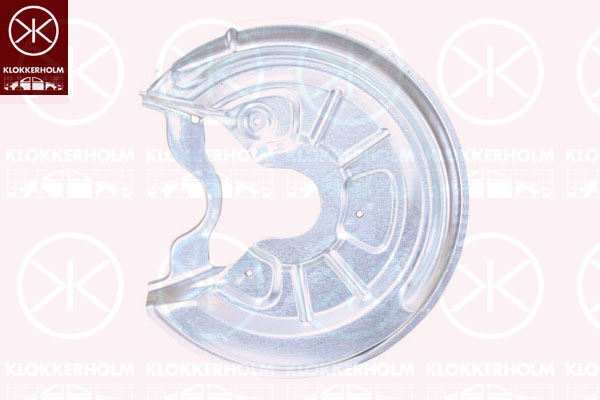 Splash Panel, brake disc - 9545877 KLOKKERHOLM