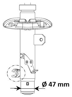 Shock Absorber - 3338012 KYB