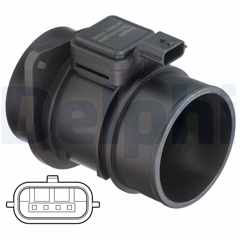Air Mass Sensor - AF10653-12B1 DELPHI