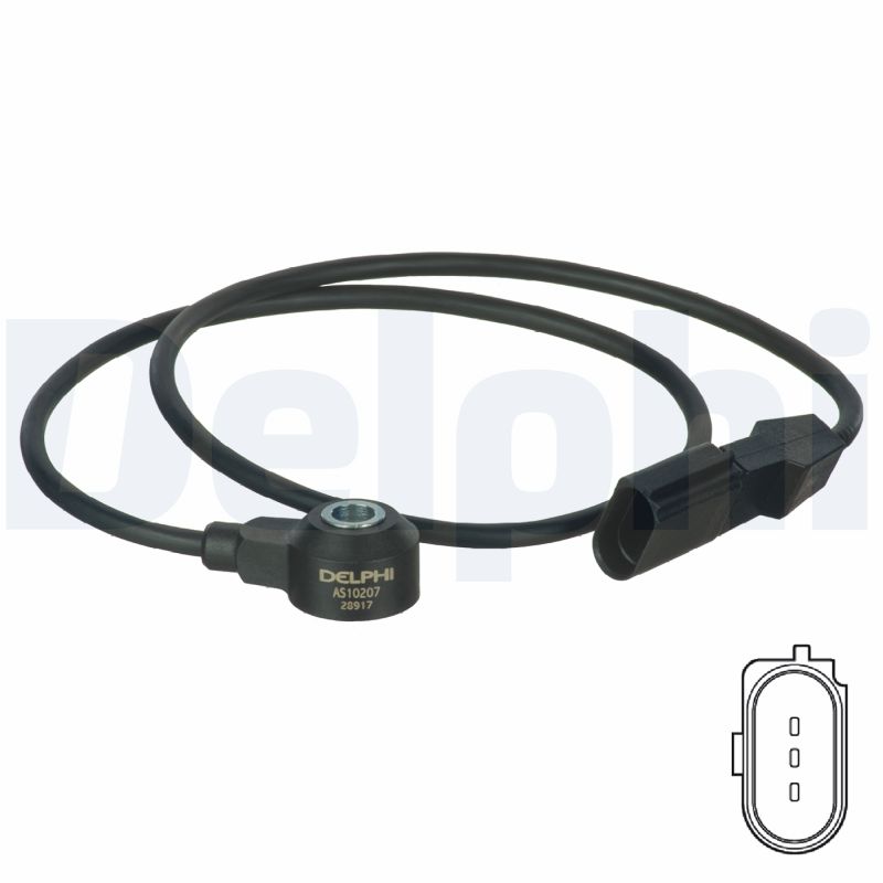 Knock Sensor - AS10207 DELPHI