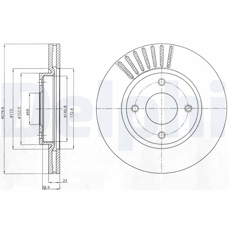Discofreno - BG4337 DELPHI