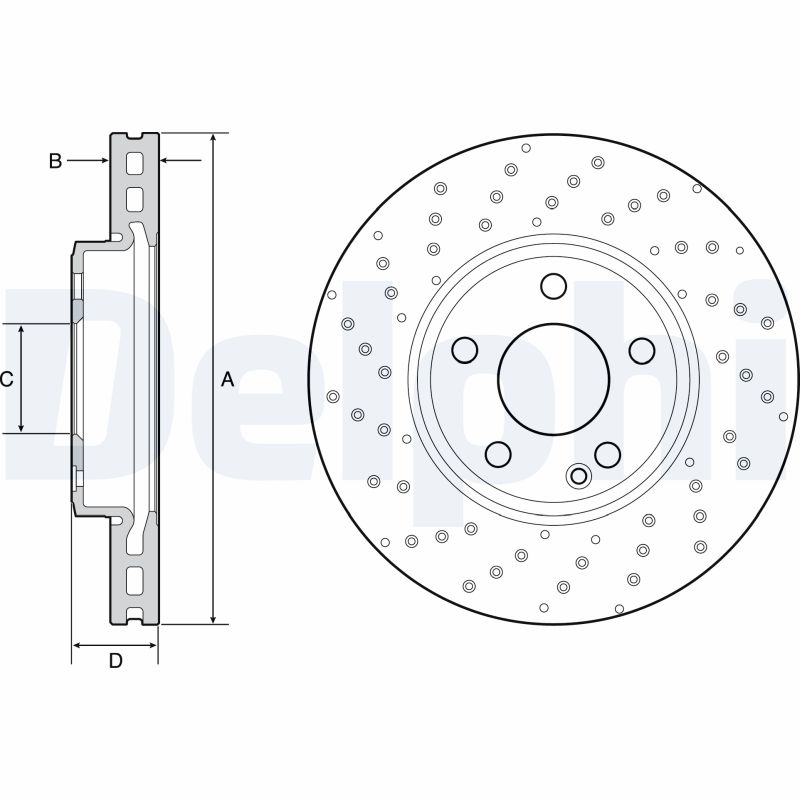 Discofreno - BG4657C DELPHI