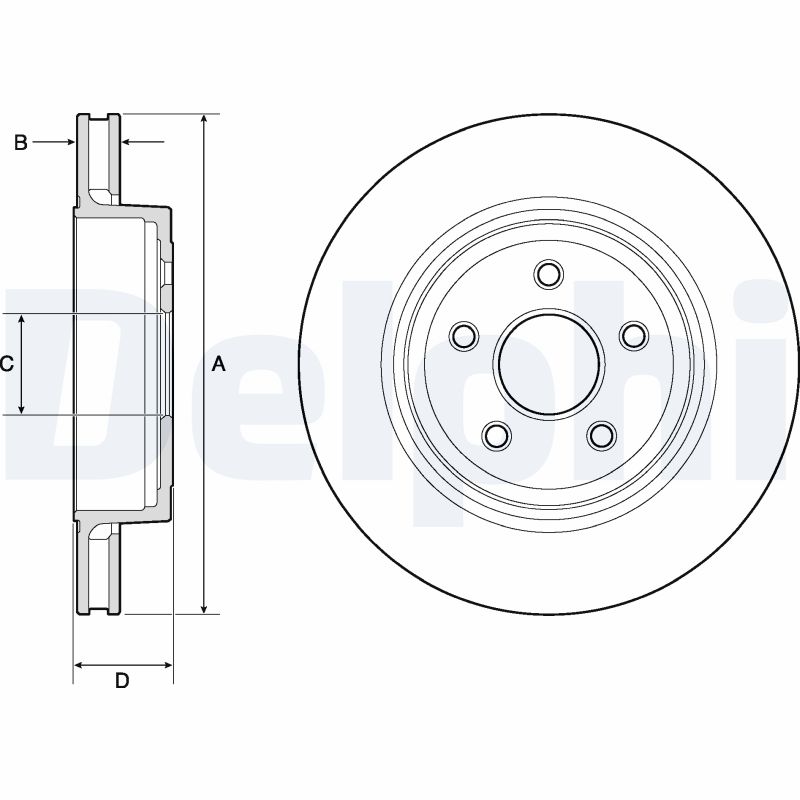 Discofreno - BG9170C DELPHI