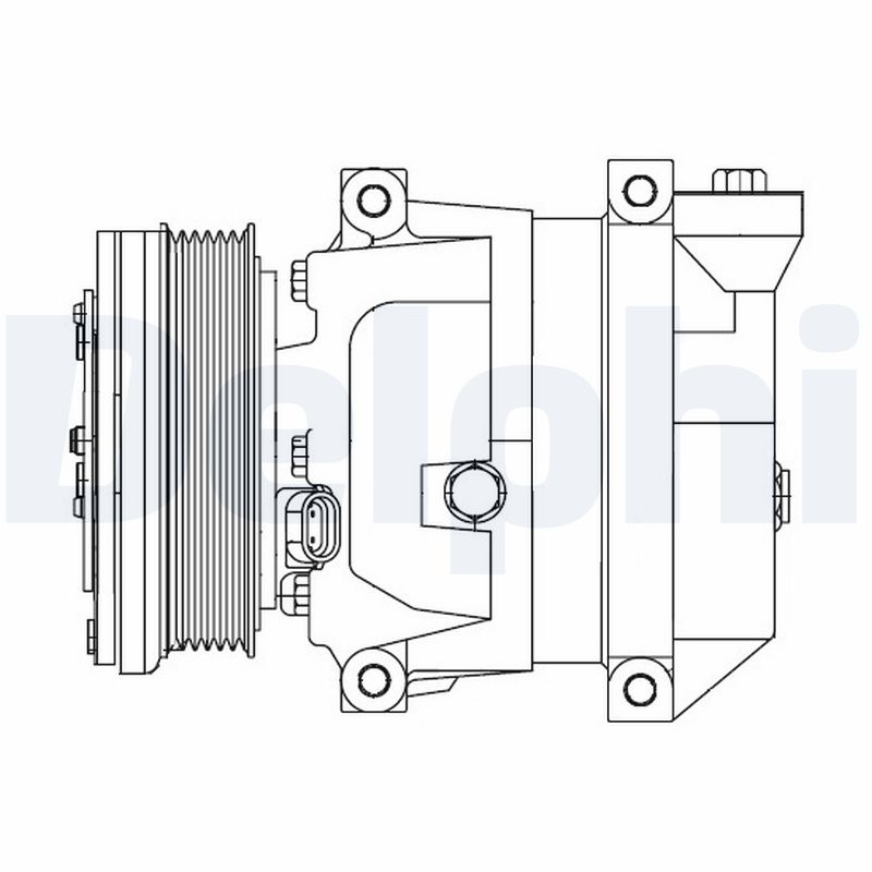 Compressore, Climatizzatore - CS10095-12B1 DELPHI
