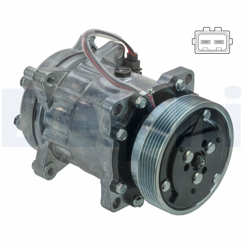 Compressor, air conditioning - CS20491 DELPHI