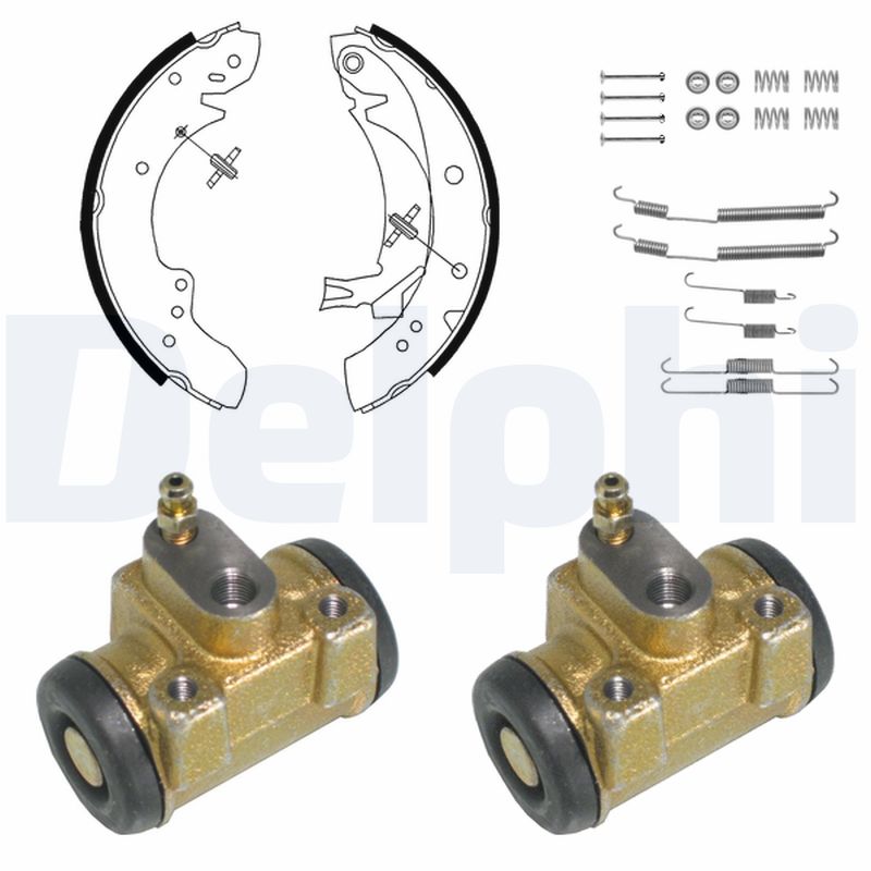 Brake Shoe Set - KP915 DELPHI