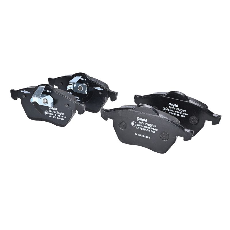 Brake Pad Set, disc brake - LP1600 DELPHI