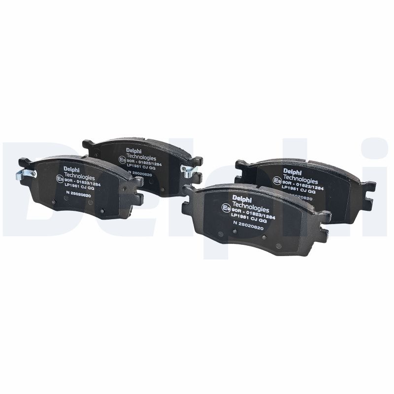 Brake Pad Set, disc brake - LP1951 DELPHI