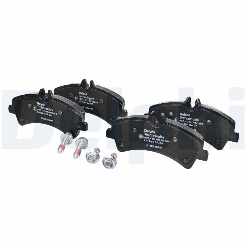Brake Pad Set, disc brake - LP1984 DELPHI