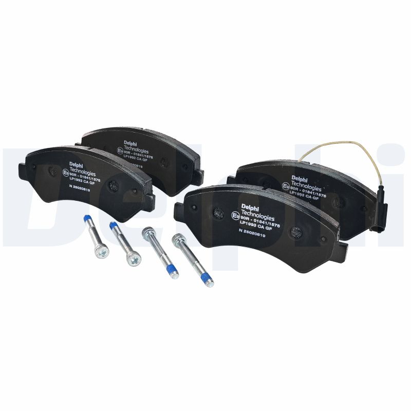 Brake Pad Set, disc brake - LP1993 DELPHI