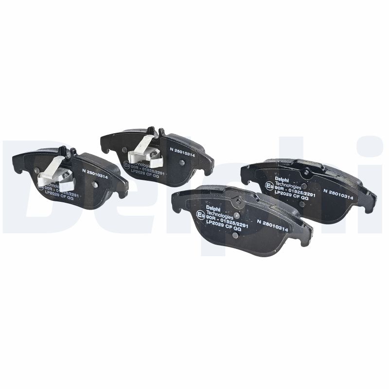 Brake Pad Set, disc brake - LP2029 DELPHI