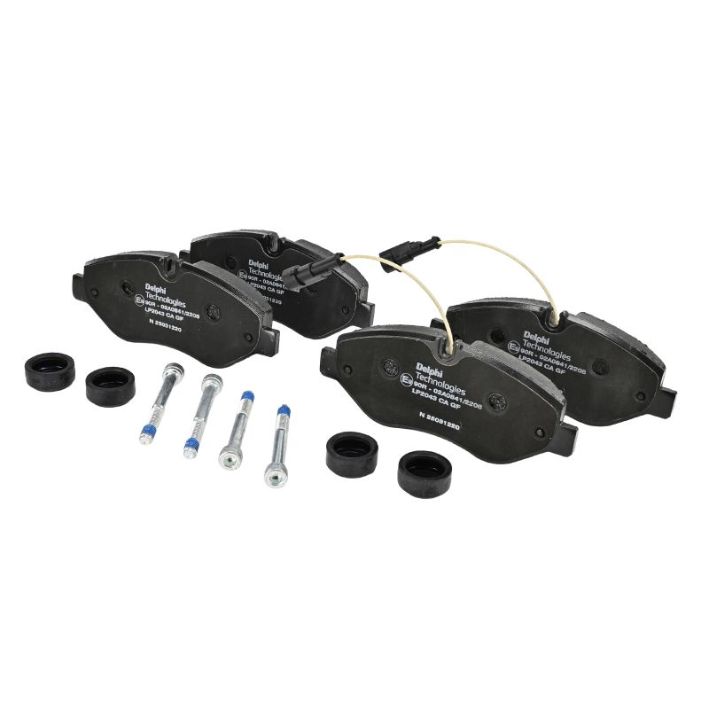 Kit pastiglie freno, Freno a disco - LP2043 DELPHI