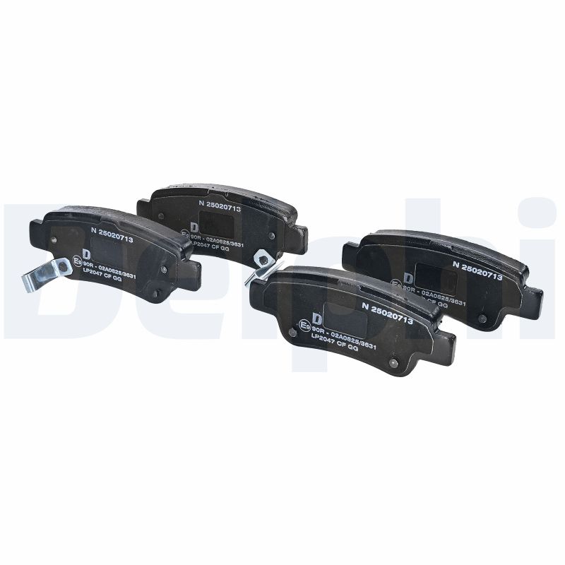 Brake Pad Set, disc brake - LP2047 DELPHI