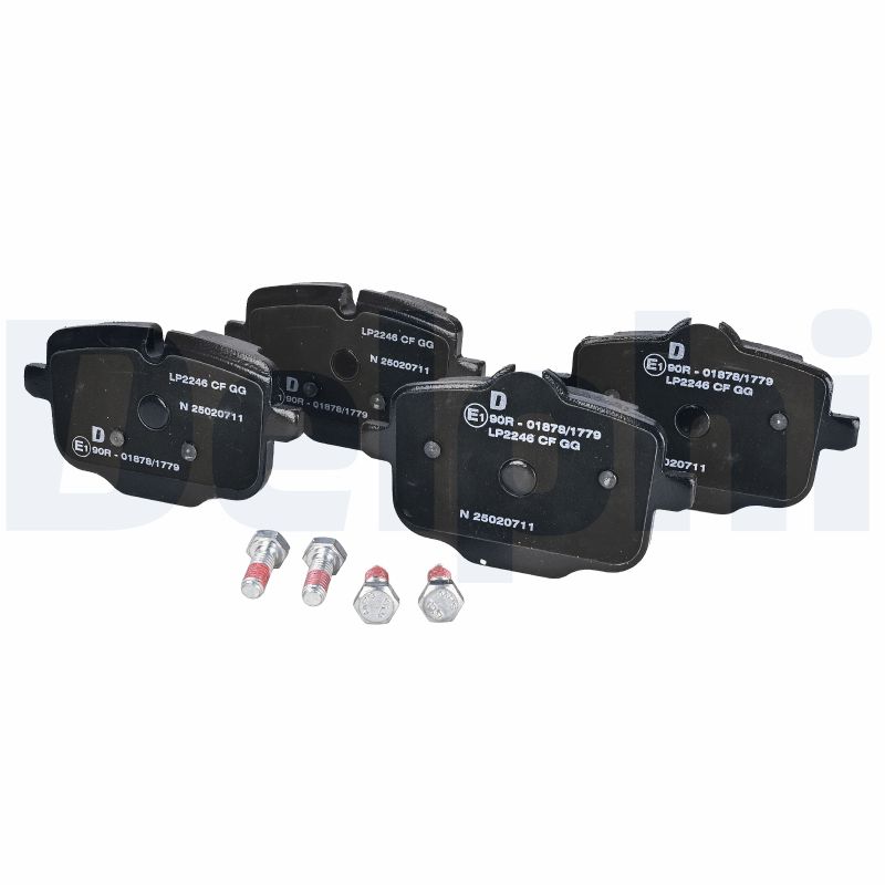 Kit pastiglie freno, Freno a disco - LP2246 DELPHI