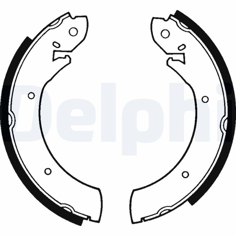 Kit ganasce freno - LS1179 DELPHI
