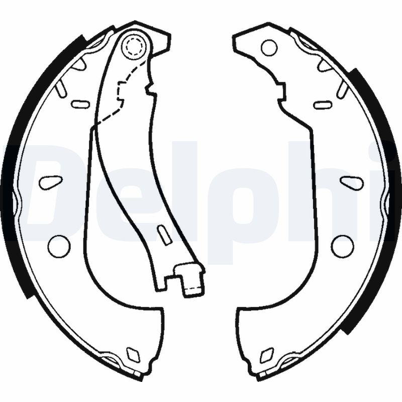 Kit ganasce freno - LS1379 DELPHI