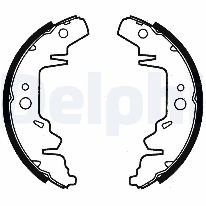 Brake Shoe Set - LS1814 DELPHI
