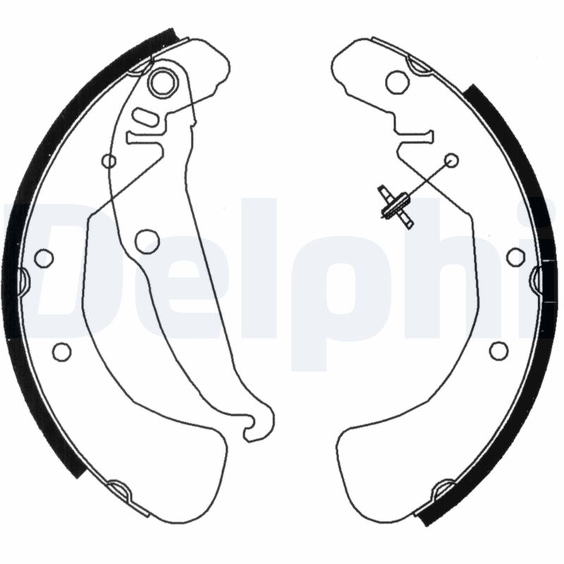 Kit ganasce freno - LS1829 DELPHI