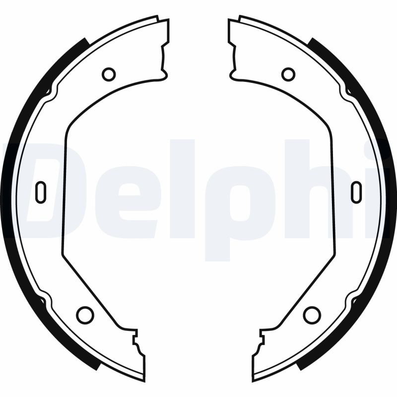 Brake Shoe Set - LS1857 DELPHI