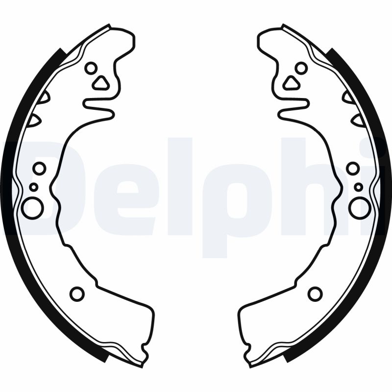 Brake Shoe Set - LS1937 DELPHI