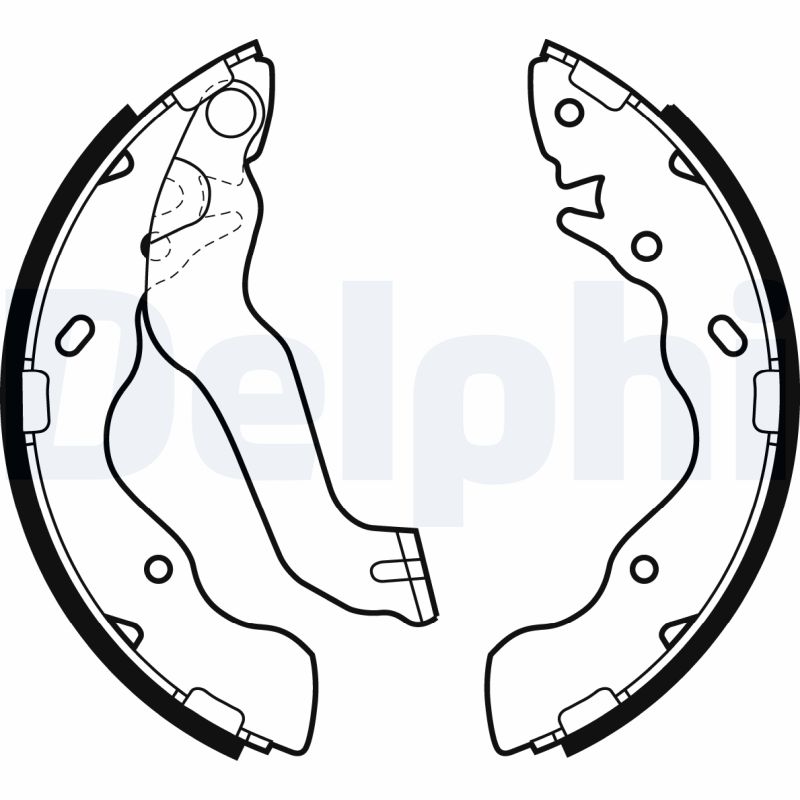 Bremsbackensatz - LS1953 DELPHI